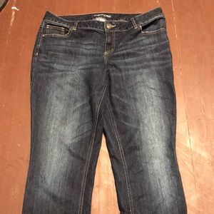 Never worn, Maurice’s jeans